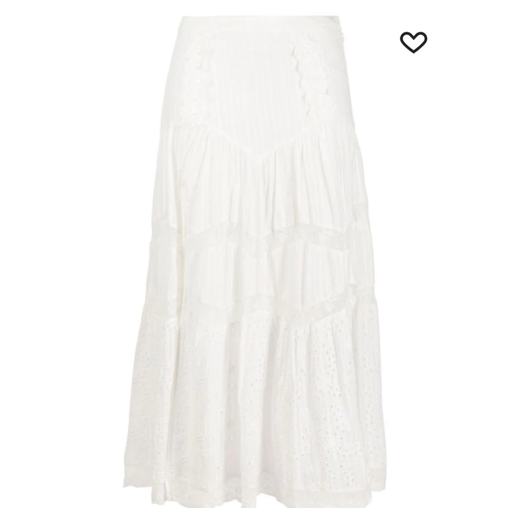 LoveSackFancy lace-trimmed midi dress 2